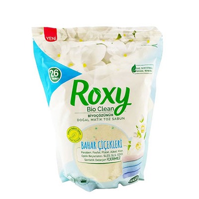 پودر صابون ماشین لباسشویی با رایحه گل همیشه بهار رکسی 800گرم