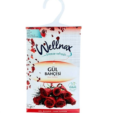 خوش بو کننده پودری کمد لباس و رخت خواب ولناکس اسانس GÜL BAHÇESİ