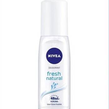 اسپری دئودورانت نیوآ مدل Fresh Natural حجم ۷۵ میل