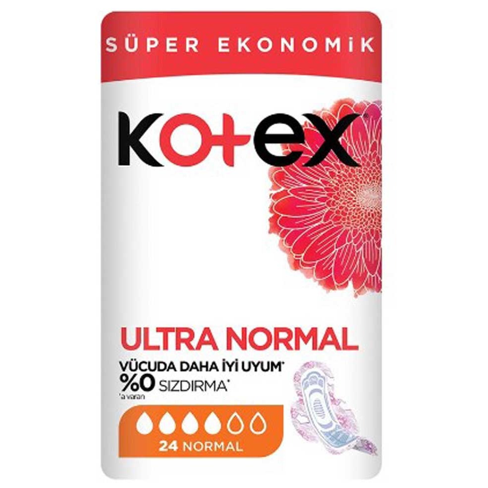 نوار بهداشتی بالدار روز نرمال کوتکس 24 عددی