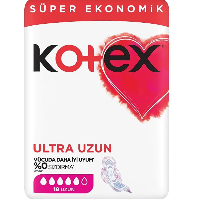 نوار بهداشتی بلند کوتکس 18 عددی