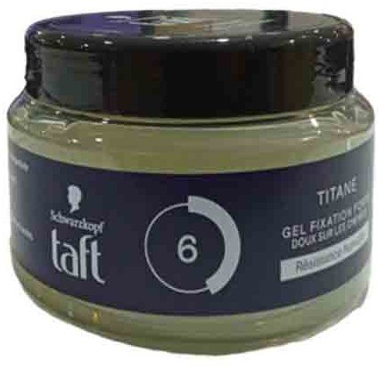 ژل مو فرانسوی تافت Schwarzkopf – Titanium (6) نگهداری 24 ساعت 250 میل