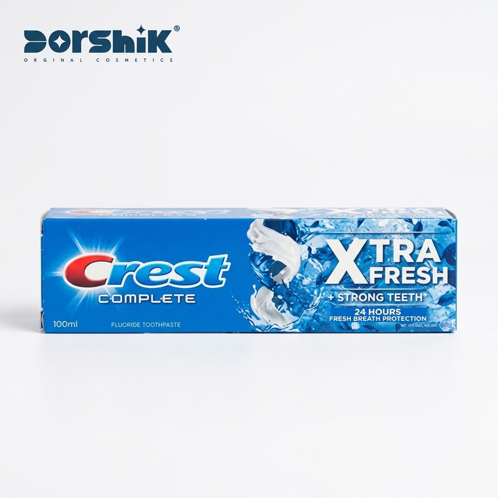 خمیر دندان کرست کومپلیت مدل XTRA FRESH حجم 100میل