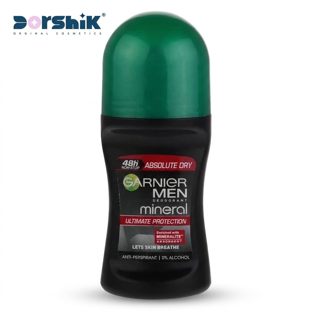 رول ضد تعریق مردانه گارنیه مدل Ultimate Protection حجم 50 میلی لیتر