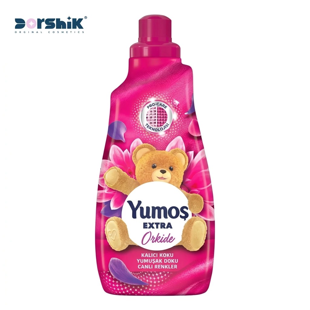 نرم کننده لباس یوموش Yumos مدل Orchid رایحه گل ارکیده حجم 1440 میل