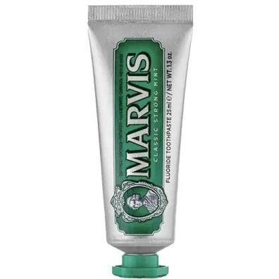 خمیر دندان کلاسیک نعناع مارویس مدل CLASSIC STRONG MINT حجم 25 میل