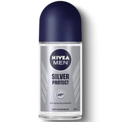 مام رولی مردانه آنتی باکتریال نیوا ۵۰میل مدل Silver protect