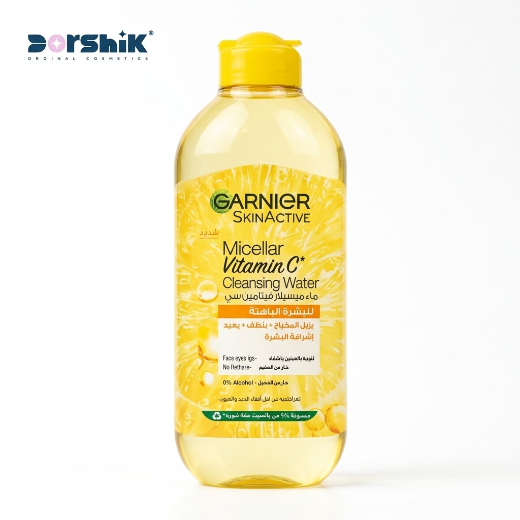 میسلار واتر گارنیه مدل Skin Active مخصوص پوست‌های کدر (۴۰۰ میلی‌لیتر)