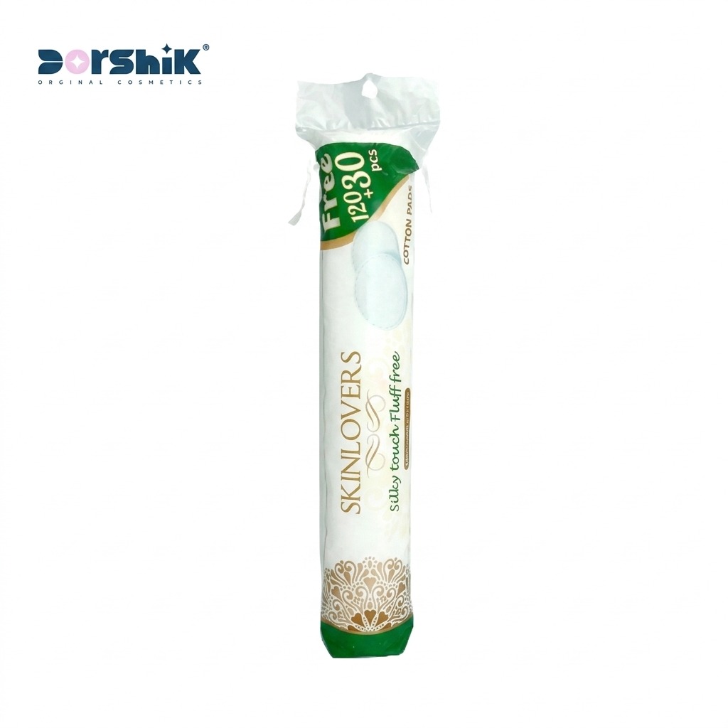 پدهای پنبه‌ای پاک‌کننده آرایش Skinlovers (۱۲۰+۳۰ عدد)