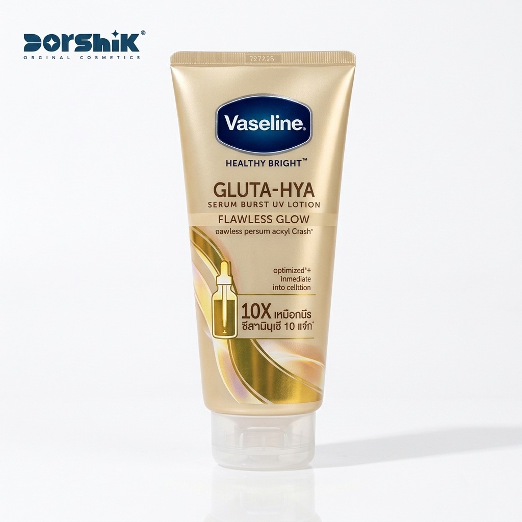 لوسیون سرم وازلین مدل 300 میل GlutaHya Flawless Bright