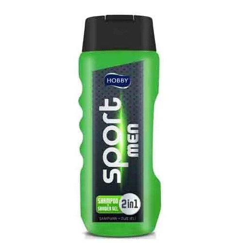 شامپو و ژل دوش مردانه هوبی Hobby Sport 2 in 1 اسپورت 2در1میل400