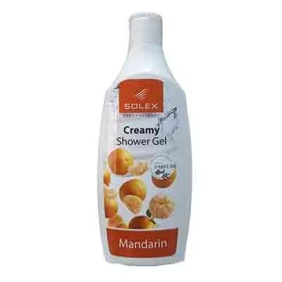 شامپو بدن سولکس بارایحه نارنجی SOLEX Creamy Shower Gel Mandarin500ml