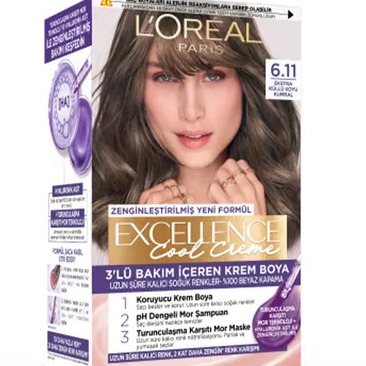 رنگ مو لورال LOREALشماره۶.۱۱