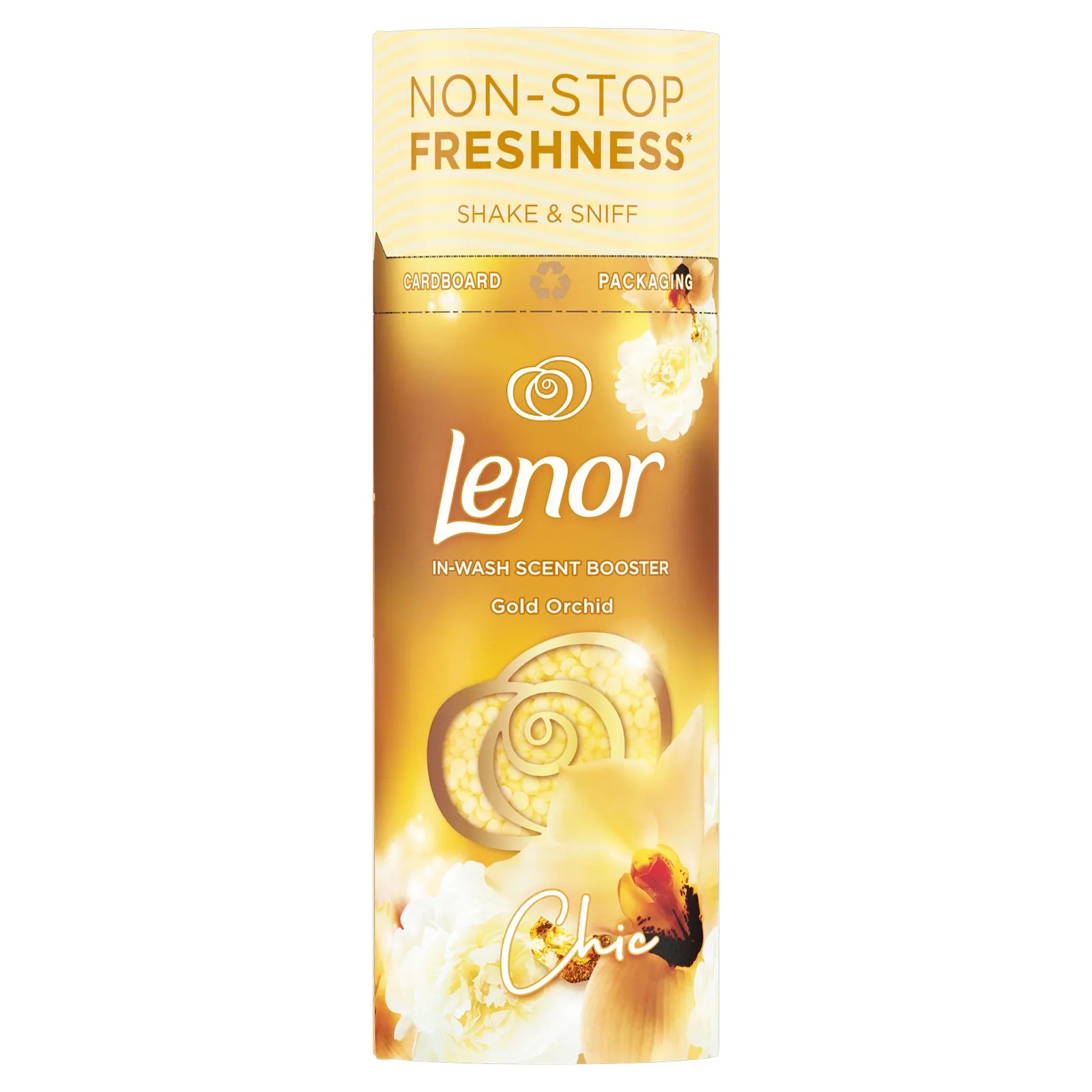 خوشبو كننده لباس لنور Lenor رايحه اركيده طلايي 176 گرم