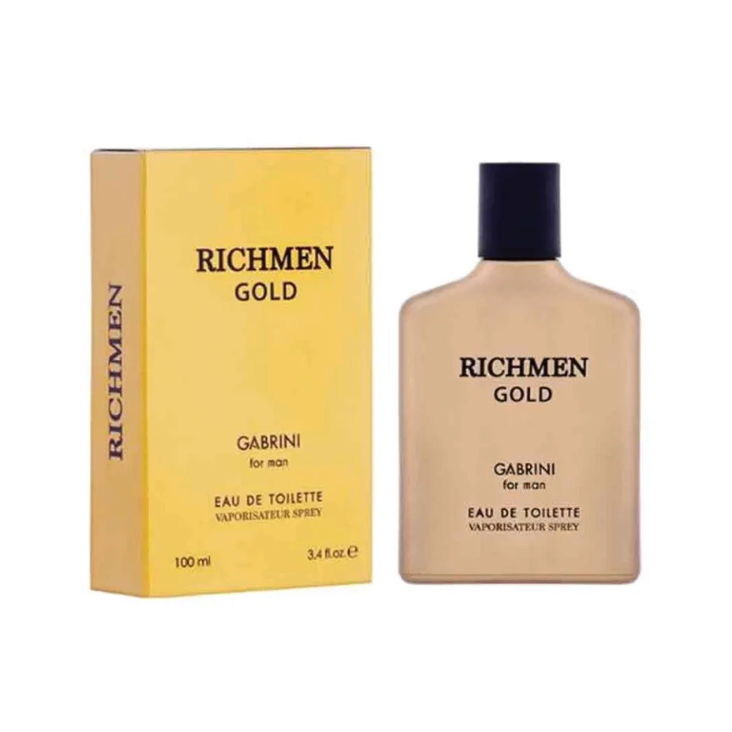 ادکلن مردانه گابرینی مدل Rıchmen Gold حجم 100 میل