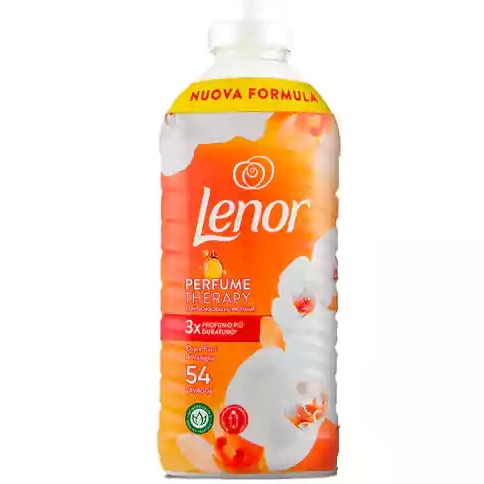 نرم کننده فابریک ایتالیایی لنور lenor fabric vanille با زایحه وانیل 54 بار 1134میل
