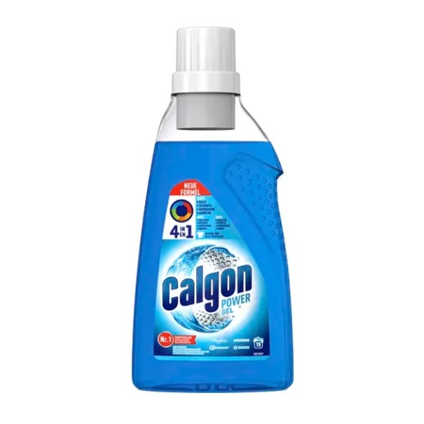 ژل جرمگیر ماشین لباسشویی کالگن  مدل 4 در 1 حجم 750 میلی لیتر