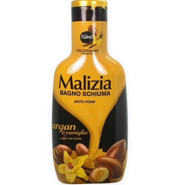 شامپو بدن مالیزیا1 لیترMaliziaمدل Argan & Vanilla