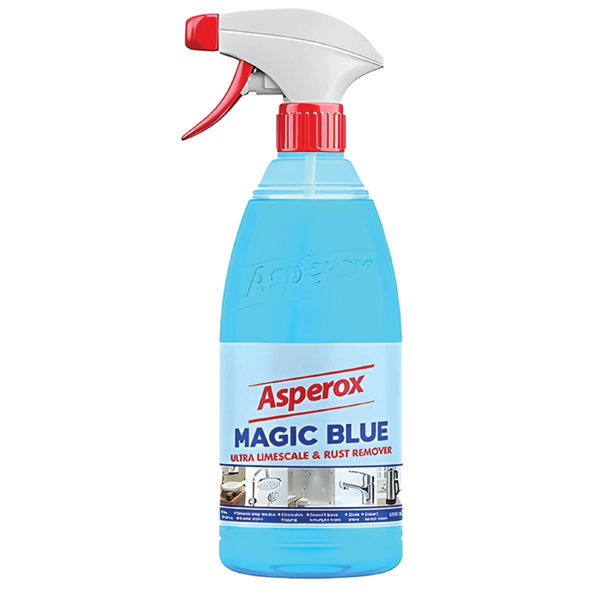 اسپری جرم گیر سطوح و شیرآلات آسپروکس مدل Mavi Guc حجم ۱۰۰۰ میل