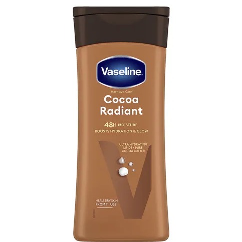 لوسیون بدن وازلین مدل Cocoa radiant | حجم 200 میل