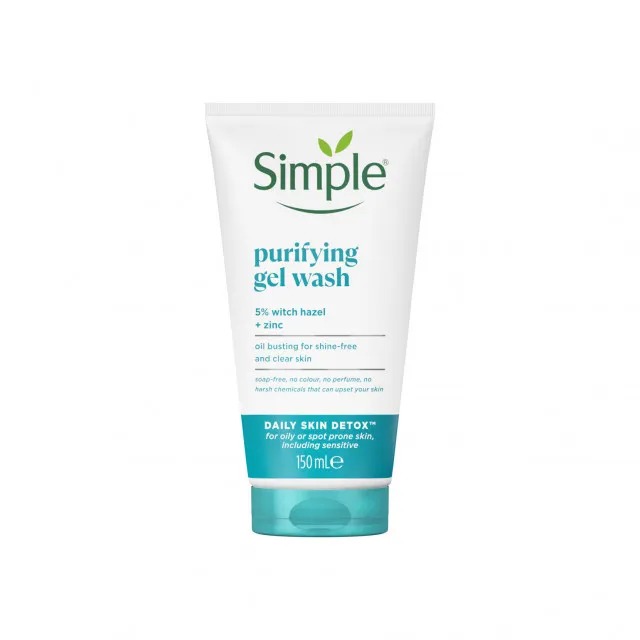 ژل شستشوی صورت سیمپل مخصوص پوست چرب150میل