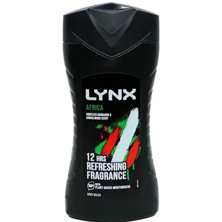 شامپو بدن هلندی لینکس آفریقا Lynx Africa Body Wash با رایحه صندل 225 میل