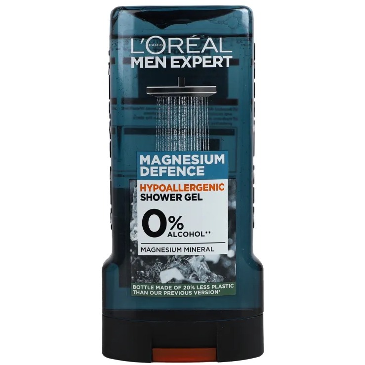 شامپو سر وبدن و صورت لورال 300میل مدل MAGNESIUM DEFENCE