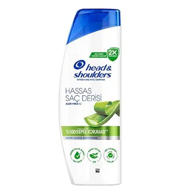 شامپو مناسب کف سر حساس حاوی عصاره آلوئه ورا هد اند شولدرز 330 میل