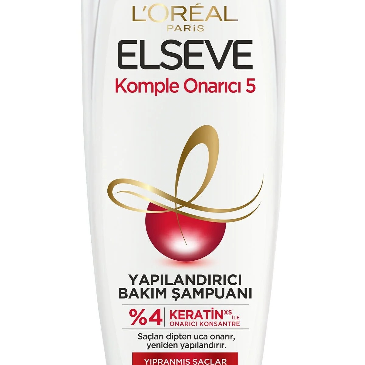 شامپو ترمیم کننده مو لورآل سری Komple Onarici 5 مناسب موهای آسیب دیده ۳۶۰ میل