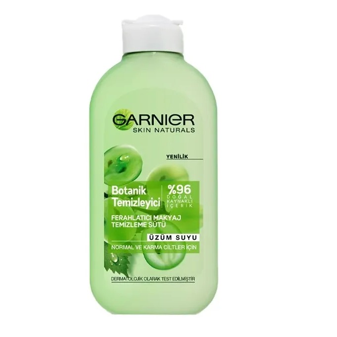 شیر پاک کن گارنیر پوست نرمال تا مختلط حجم200میلGARNIER
